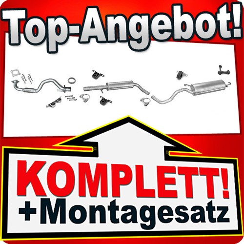 Auspuff für golf 1 - vw,