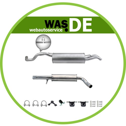 Auspuffanlage seat toledo - auspuffanlage, ii