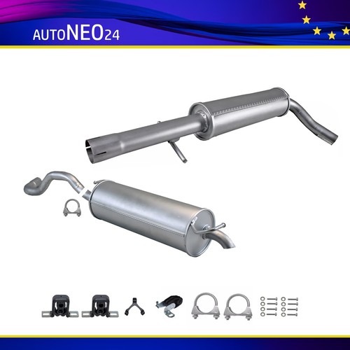 Auspuffanlage golf 1 - auspuffanlage, 1.4