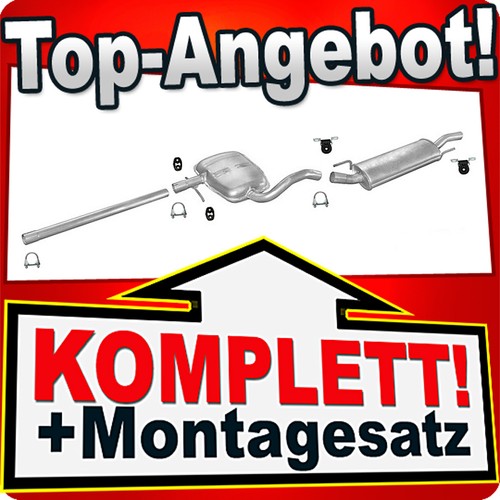 Auspuff für golf - für,
