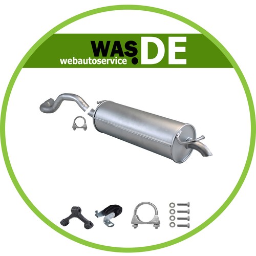 Auspuff endschalldämpfer - auspuff,