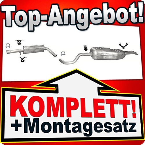 Auspuff für bora - für,