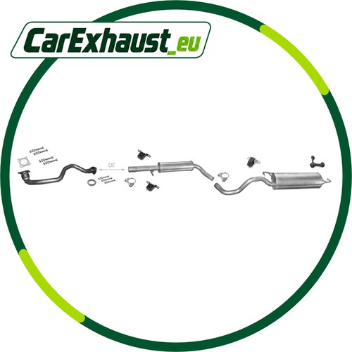 Auspuffanlage für golf 4 - auspuffanlage,