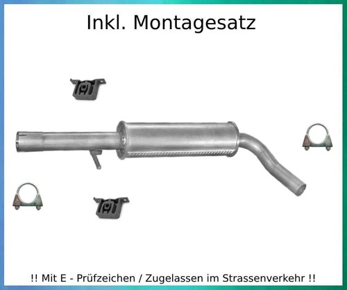 Mittelschalldämpfer golf - mittelschalldämpfer, vw
