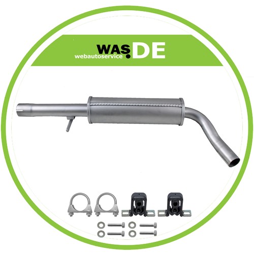 Auspuff mittelschalldämpfer - auspuff,