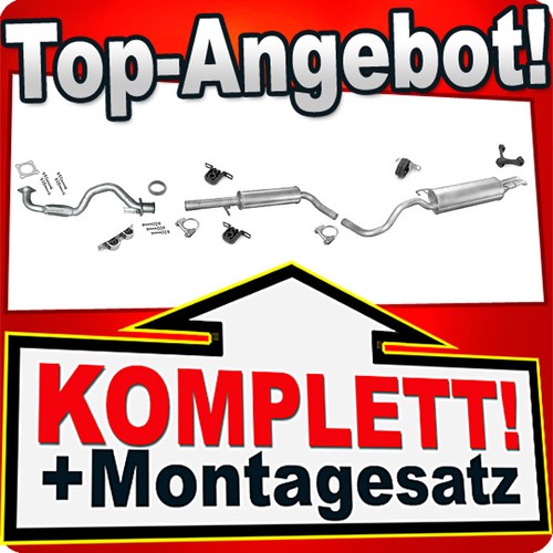 Auspuff für bora - bora, vw