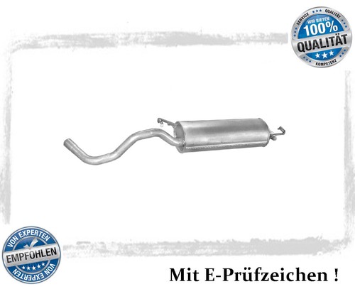 Endschalldämpfer golf 4 - vw,