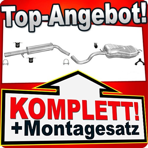 Auspuff für golf - für,